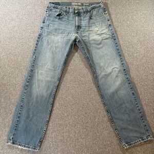 Signature by Levi Strauss Mens‎ Relaxed Fit Jeans Blue Denim Pants W34 L32